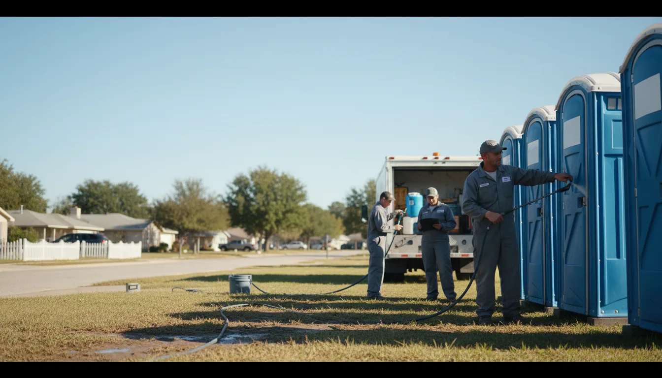 Long-Term Portable Toilet Rental in Owaneco, IL near me